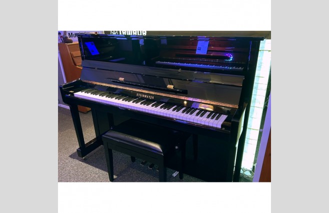 Steinmayer Polished Ebony S110 Upright Piano, Used - All Inclusive Premium Package (SN:640716451) - Image 4